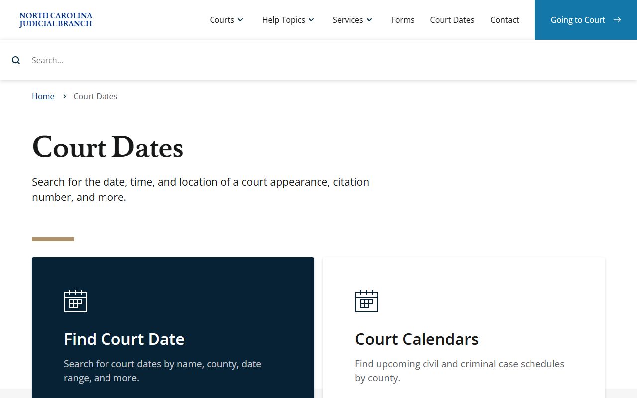 Lenoir County court records court date search