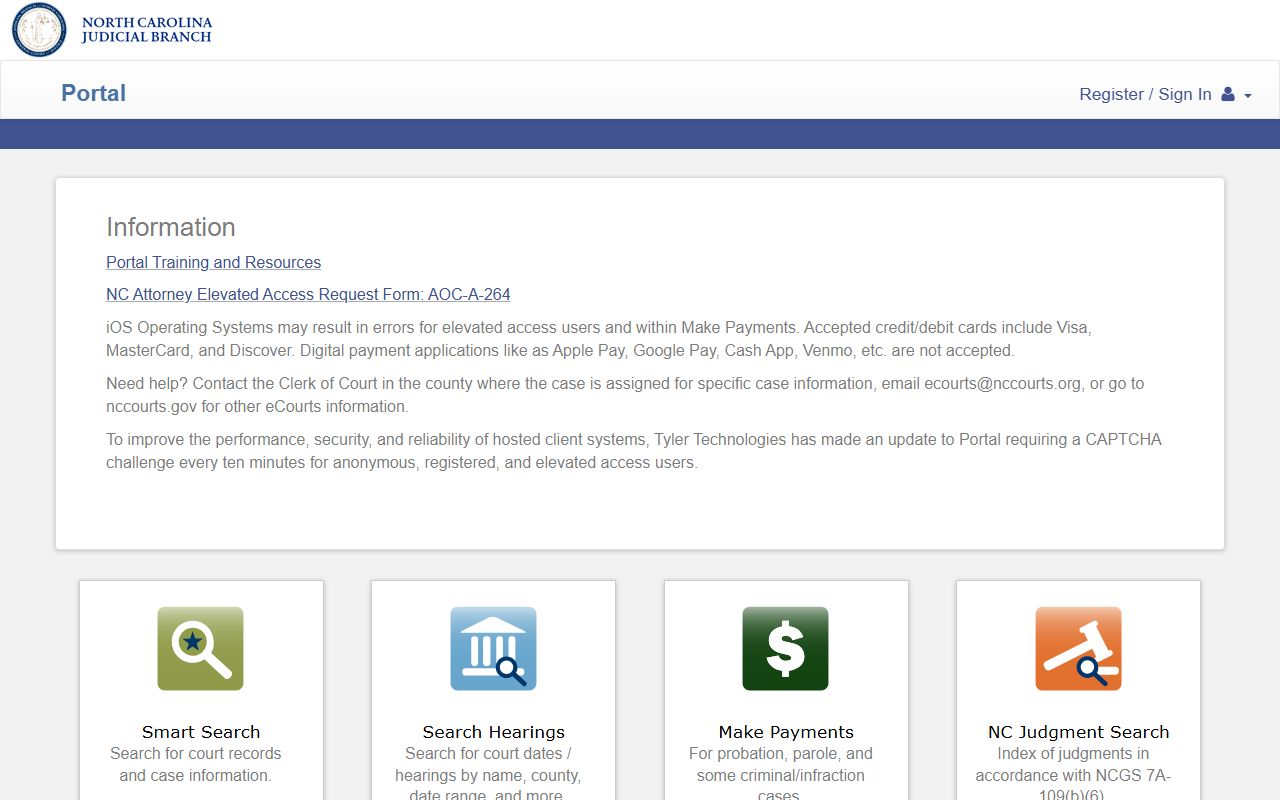 Lenoir County court records NC eCourts Portal