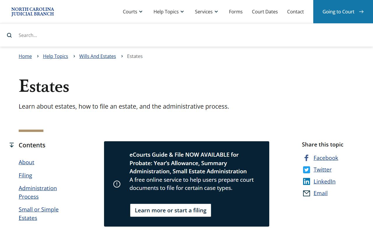 Lenoir County probate records North Carolina estates guide
