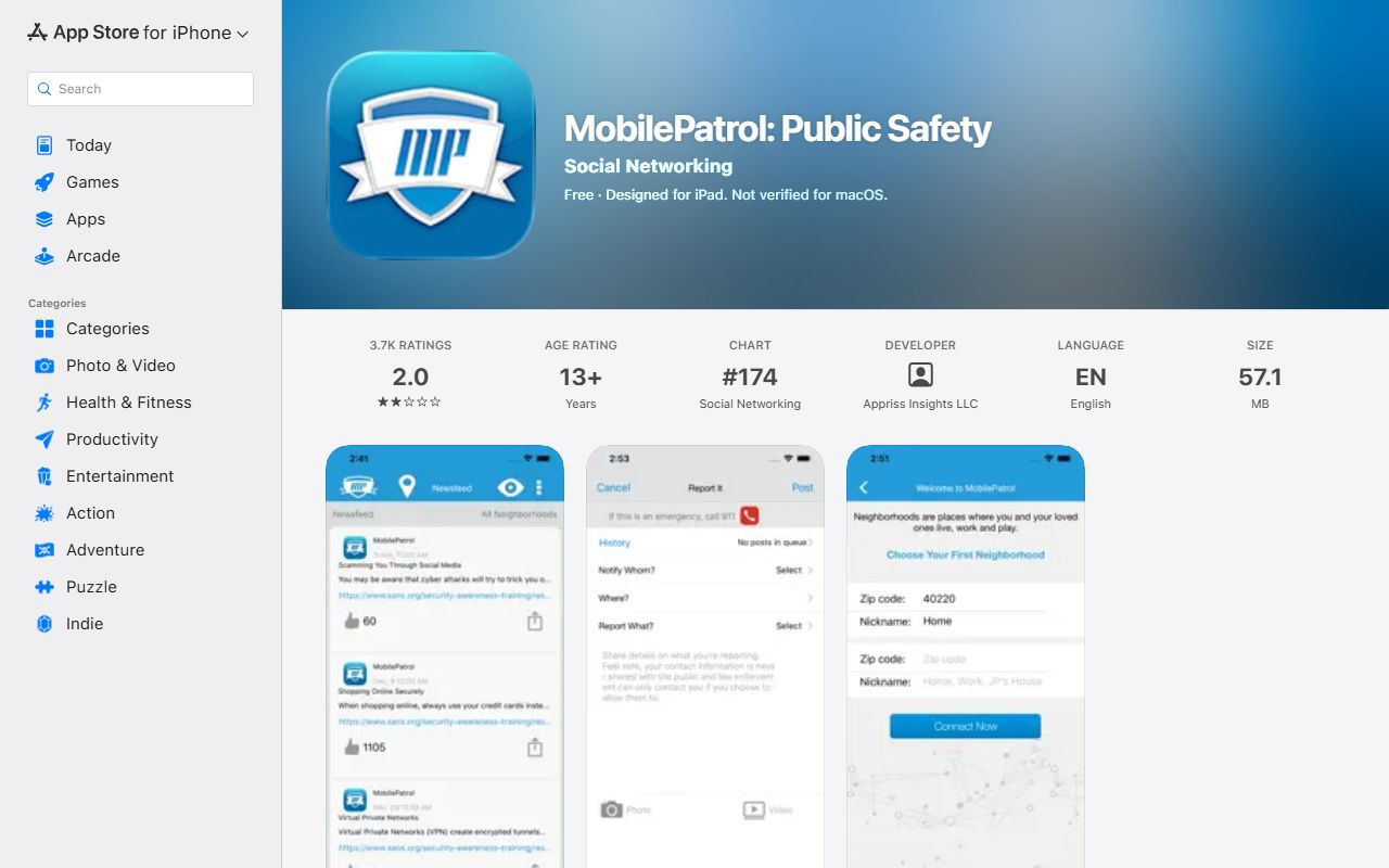 Lenoir County traffic court records MobilePatrol Apple listing